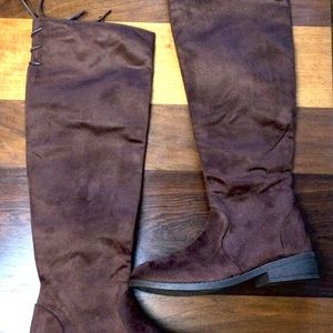 Weeboo Fiorina-2 Over Knee Hi Boots NWOT